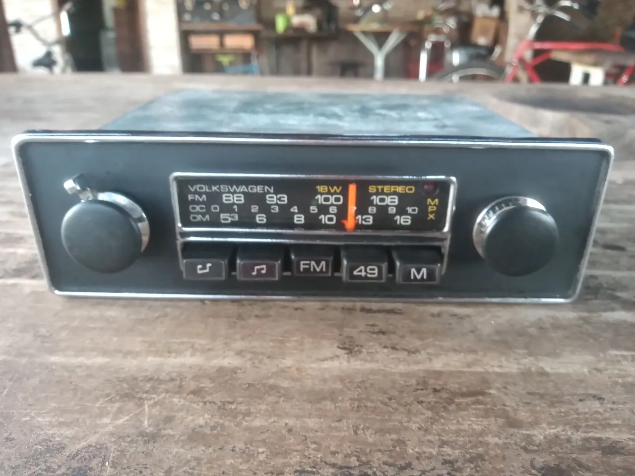 Rádio Volkswagen Antigo