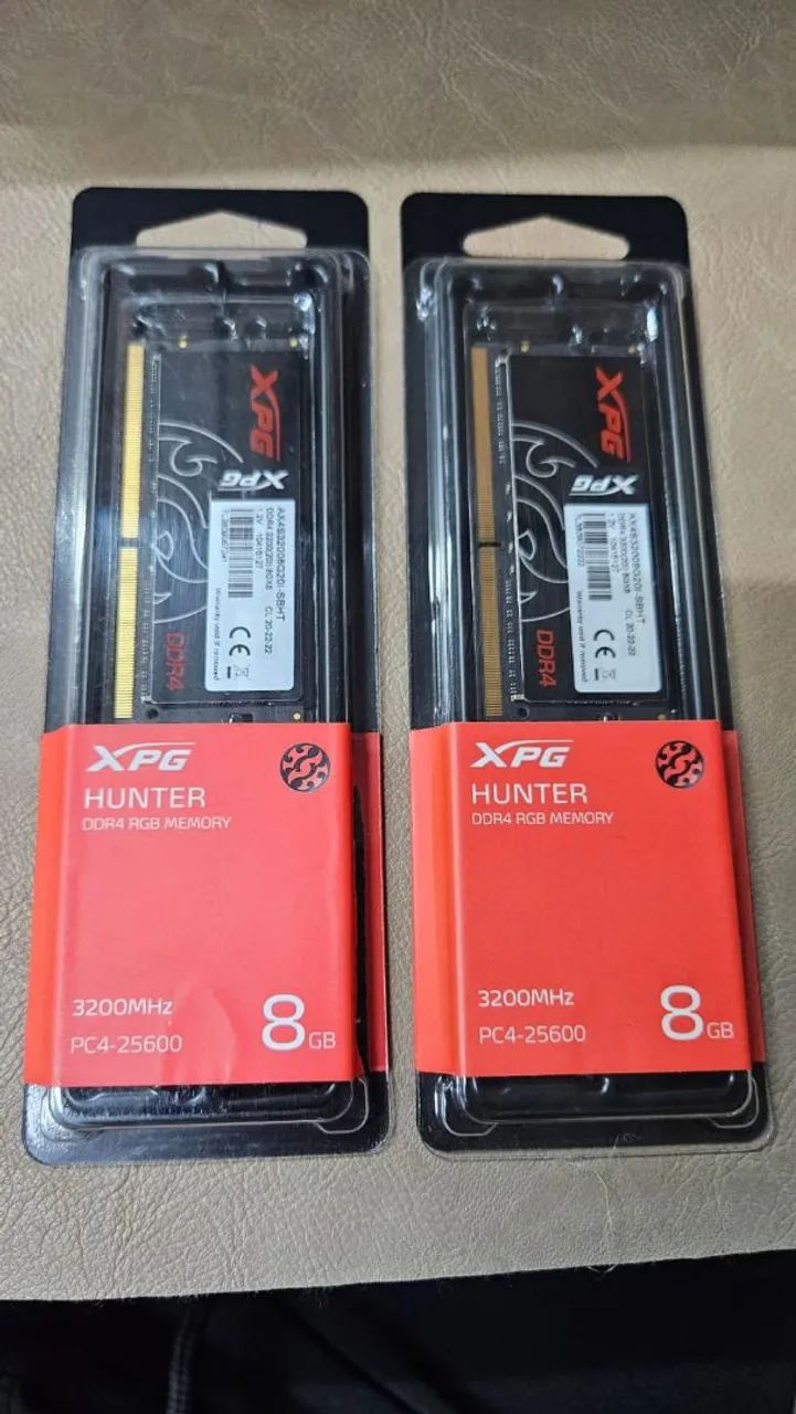  2 XPG DDR4 8GB 3200MHz Notebook RAM Memory Each64374419345923120
