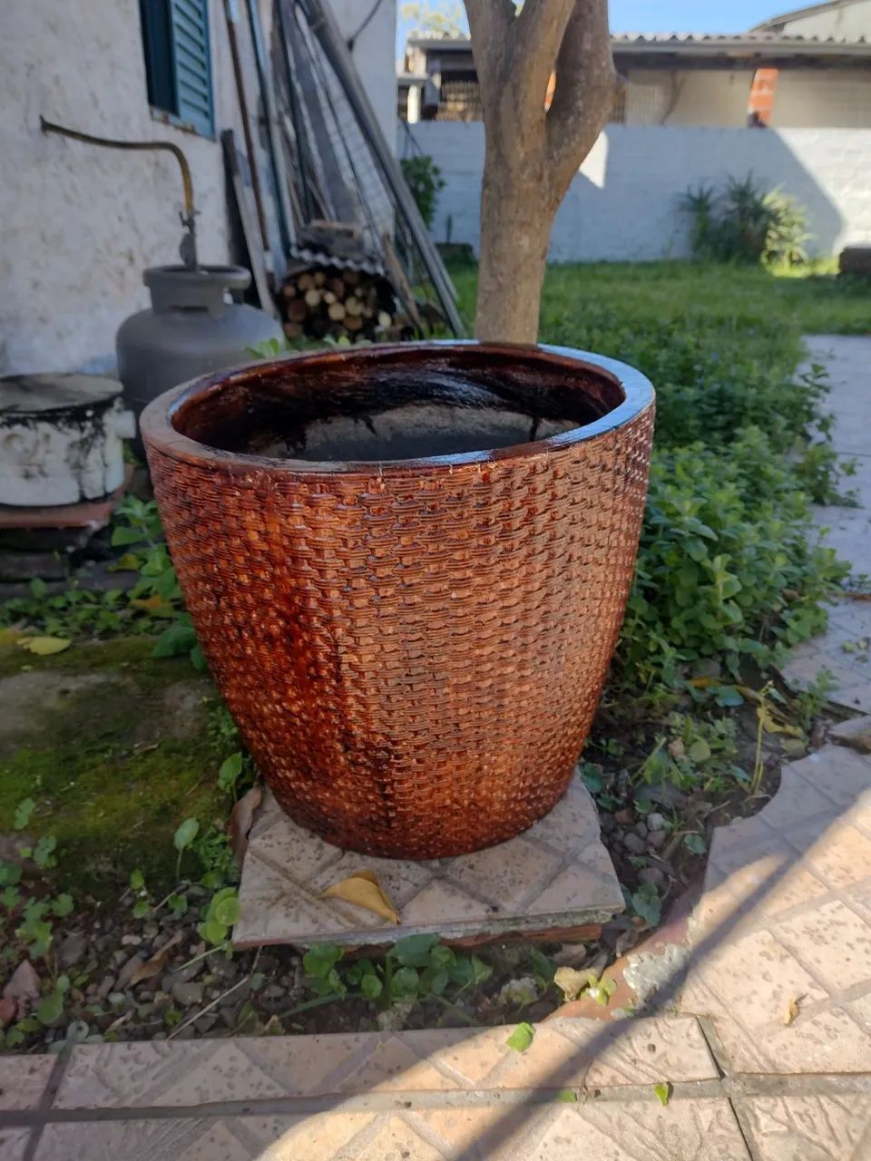 VASO DECORATIVO CIMENTO  - Foto 2