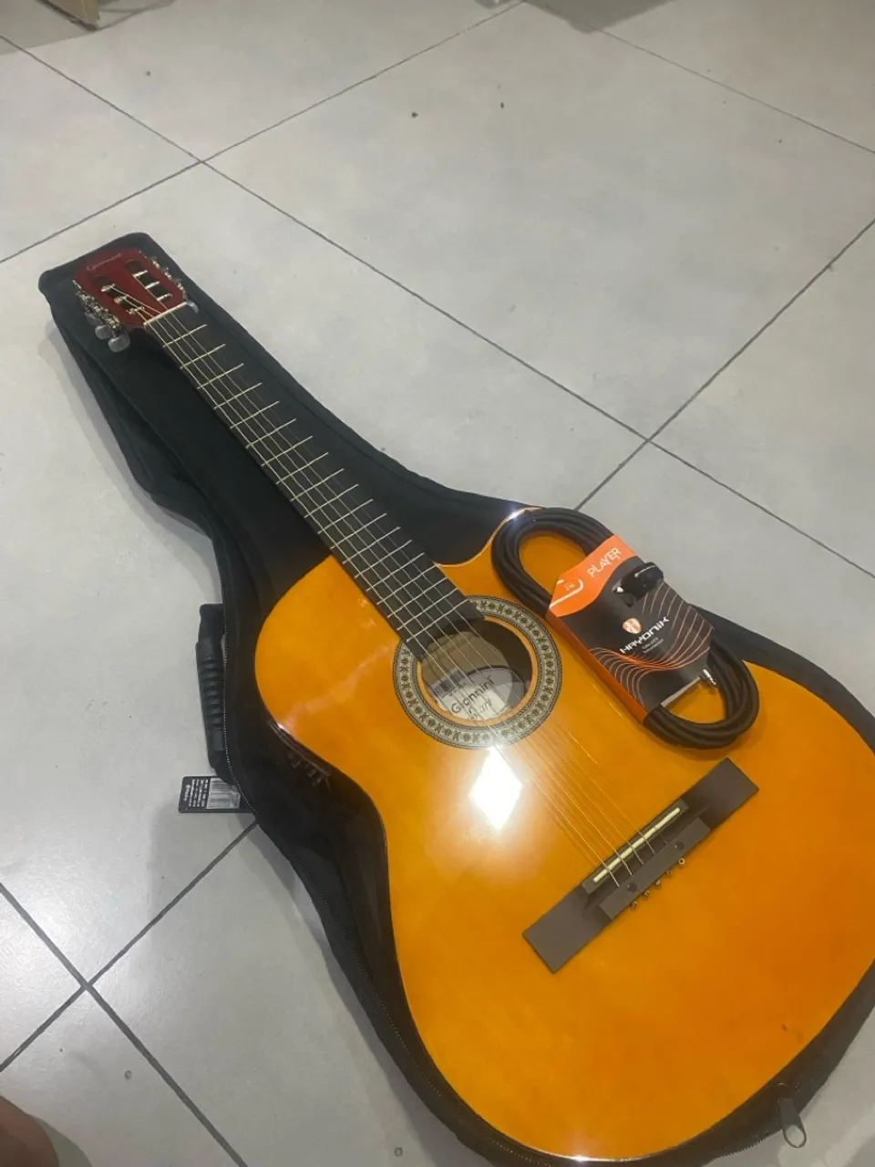 Violao Giannini Eletroacústico Aço S-14 Natural