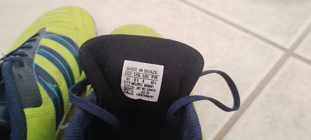 Chuteira Futsal Adidas Predator e Bolsa Porta Chuteira Adidas - Foto 6