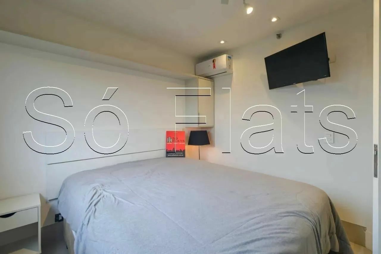 Flat na Vila Olímpia Fora do Pool para Investimento e Moradia - Foto 10