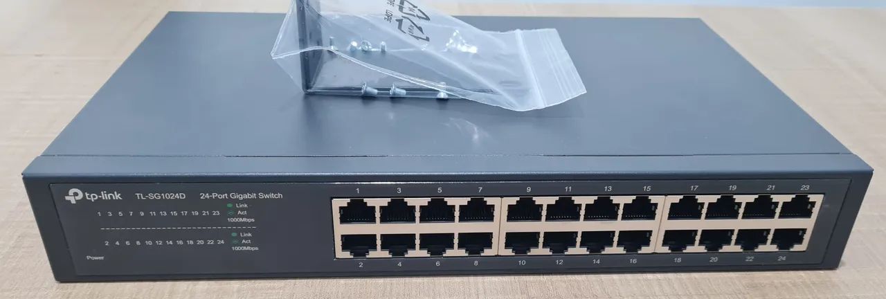 Switch TP-Link TL-SG1024D 24 Portas Gigabit