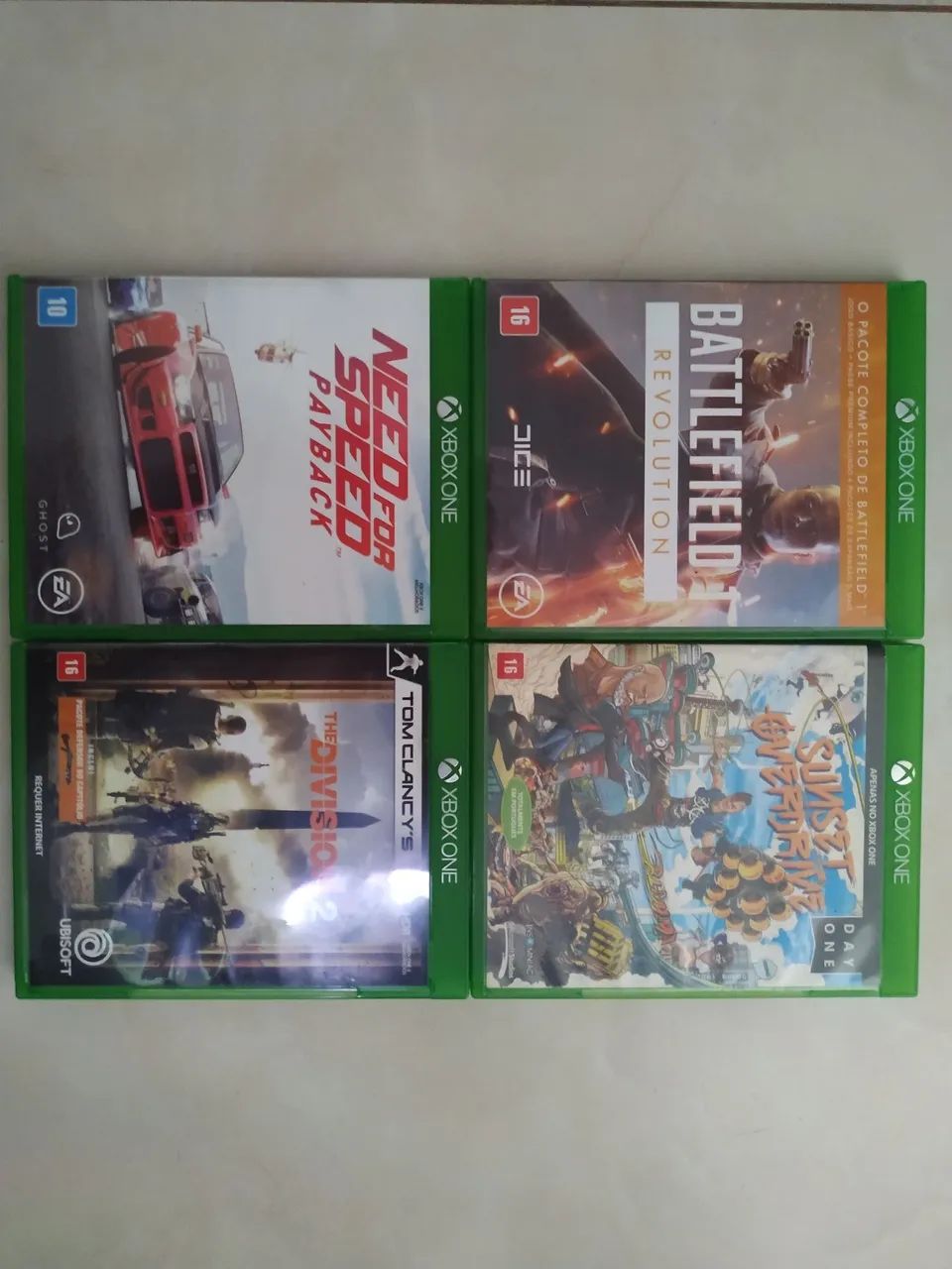 Xbox One FAT  mais 04 jogos  - Foto 2