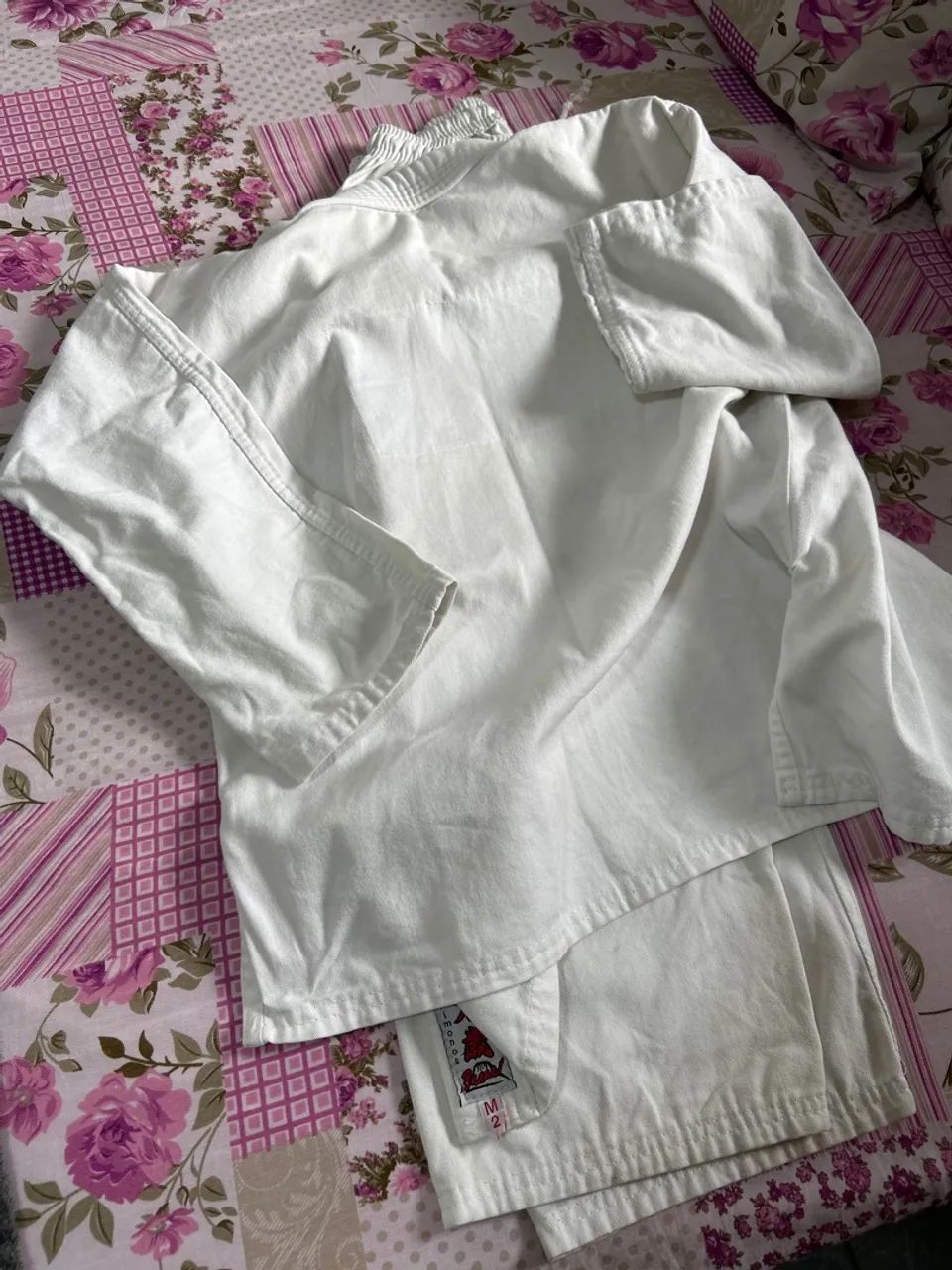 kimono infantil tamanho M2 usado - Foto 4