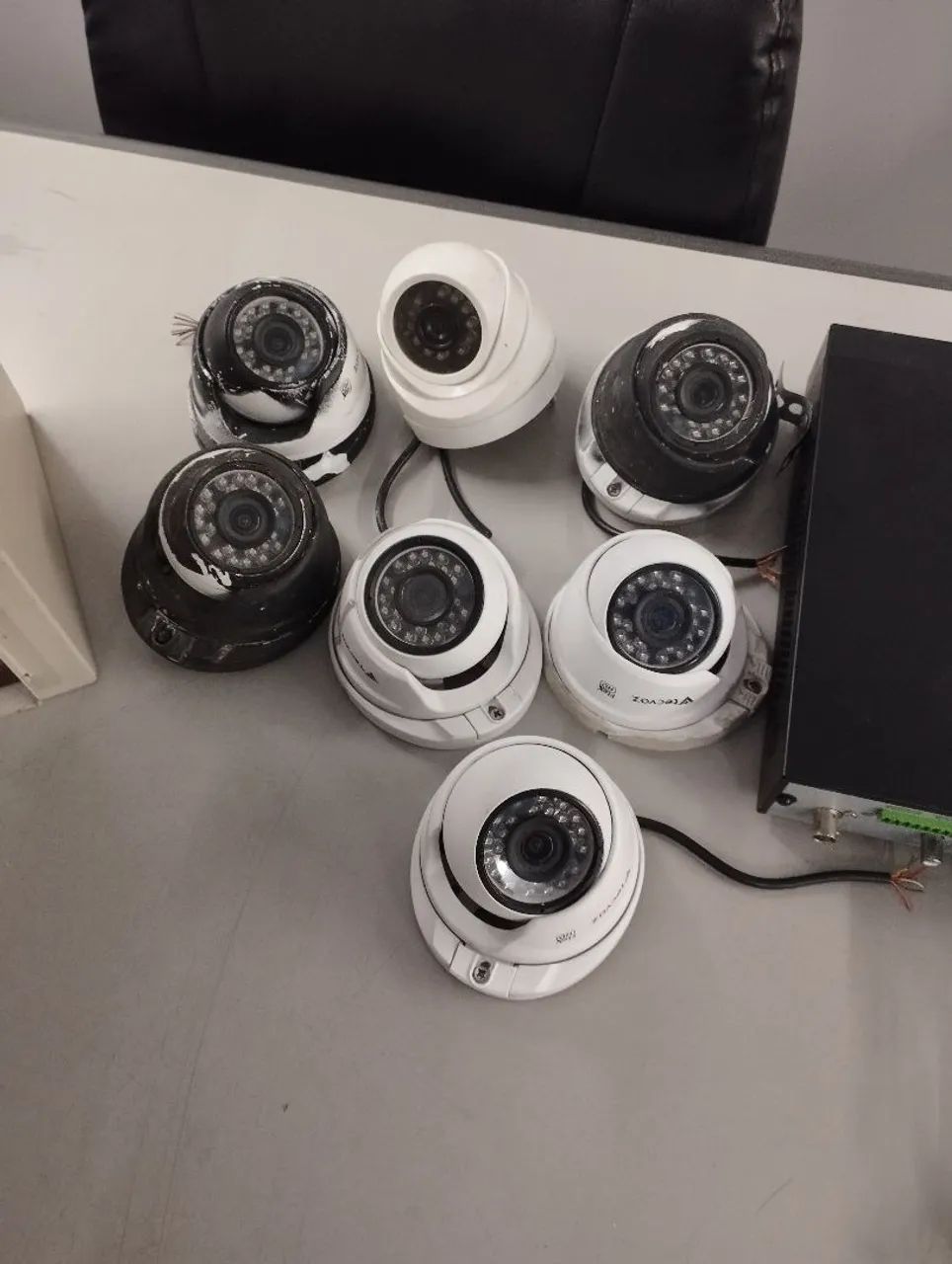 "SÓ HJ" Kit Câmeras de Segurança Completo - Pronta Entrega! - Foto 5