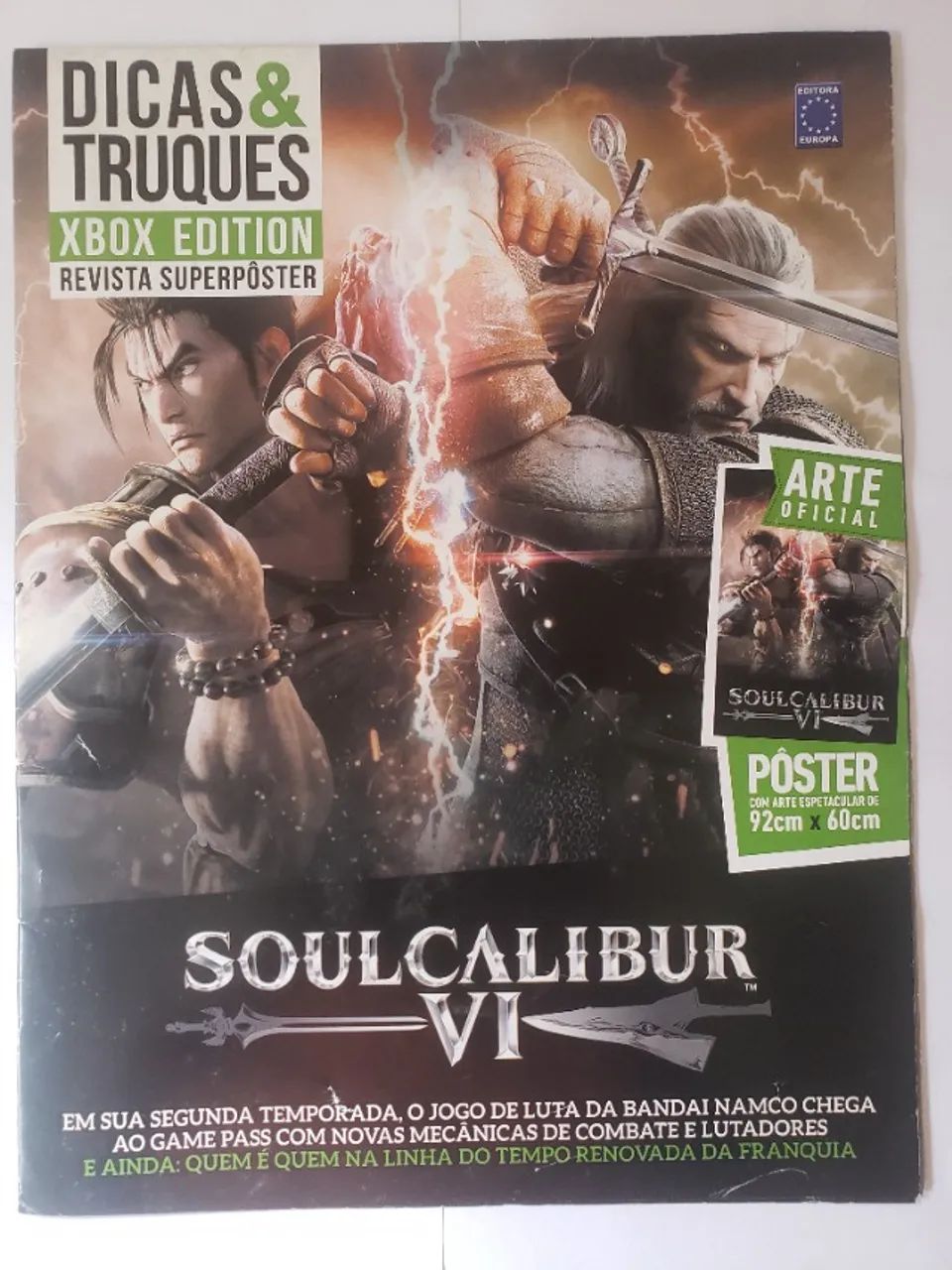 1 Poster Xbox Soul Calibur VI