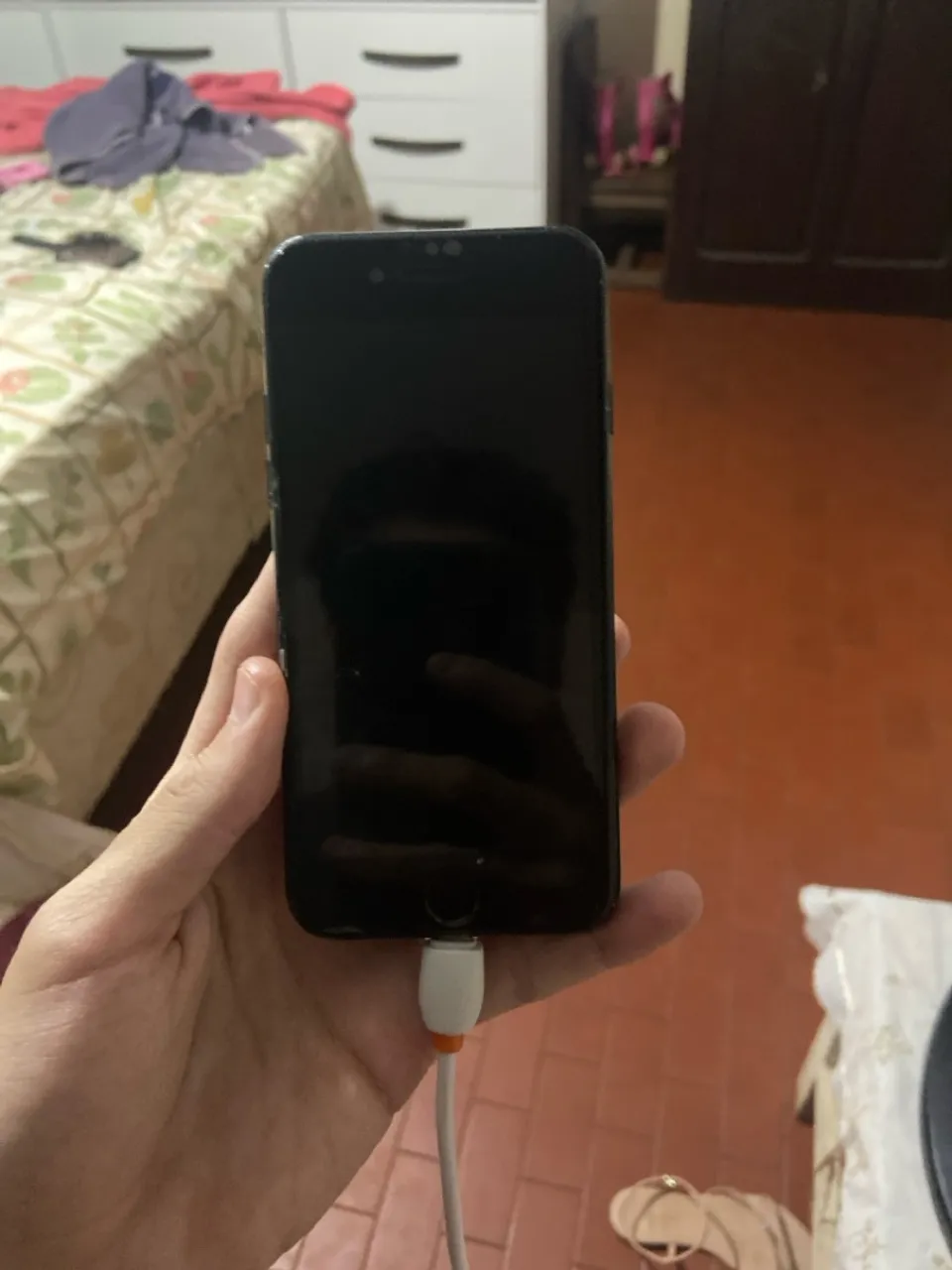 iphone 7 usado (excelente) bateria em 100%