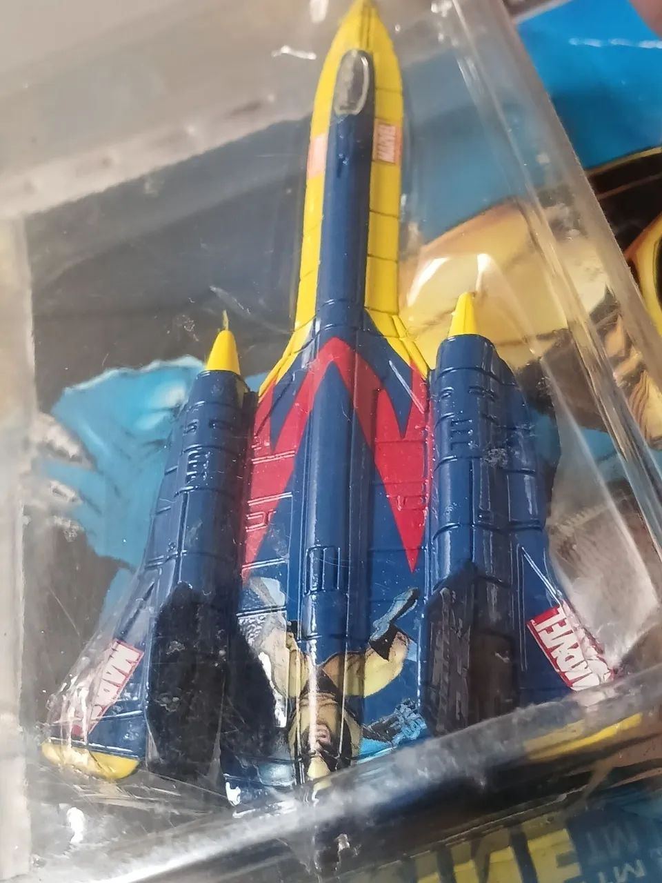 Miniatura SR-71 Blackbird Wolverine - Ultimate Marvel Air Force Collection  - Maisto - Foto 4