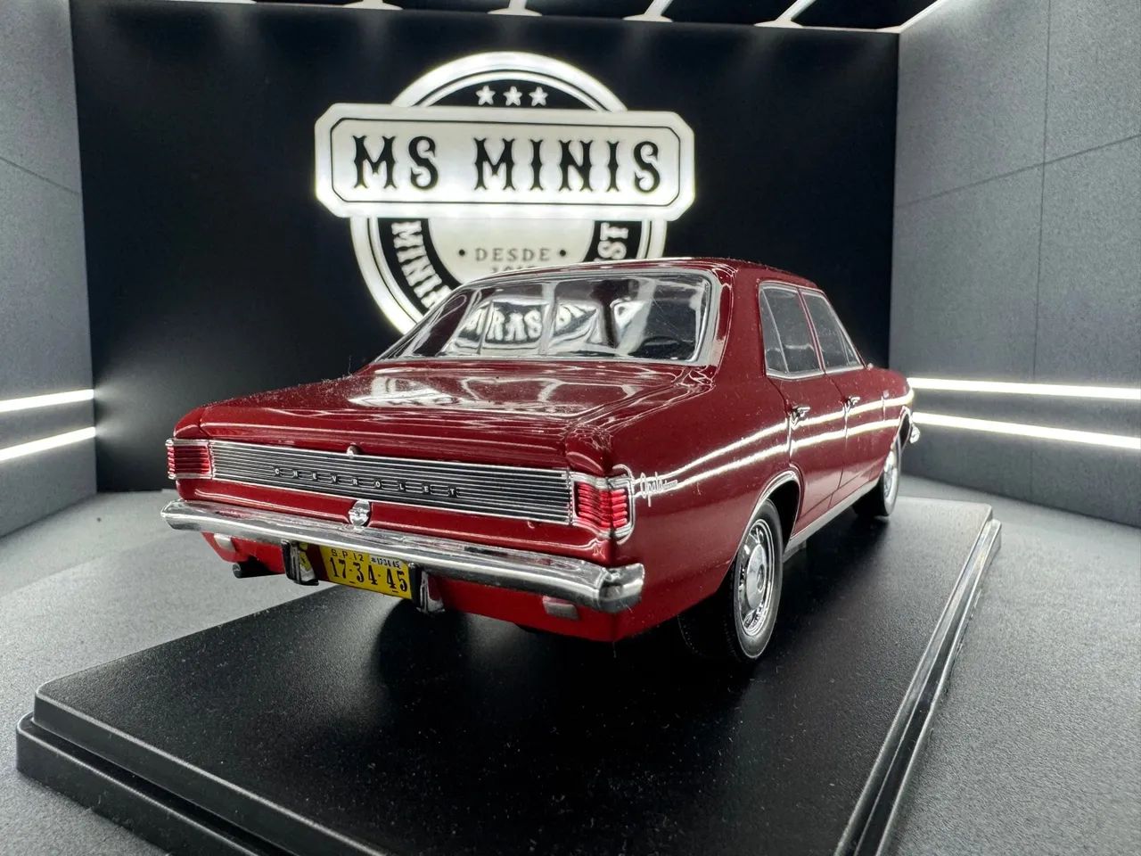 Miniatura Chevrolet Opala 2500 1969 1/24 Salvat - Foto 5