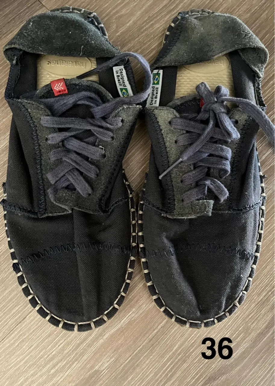 Havaianas Espadrille Preto - Tamanho 36