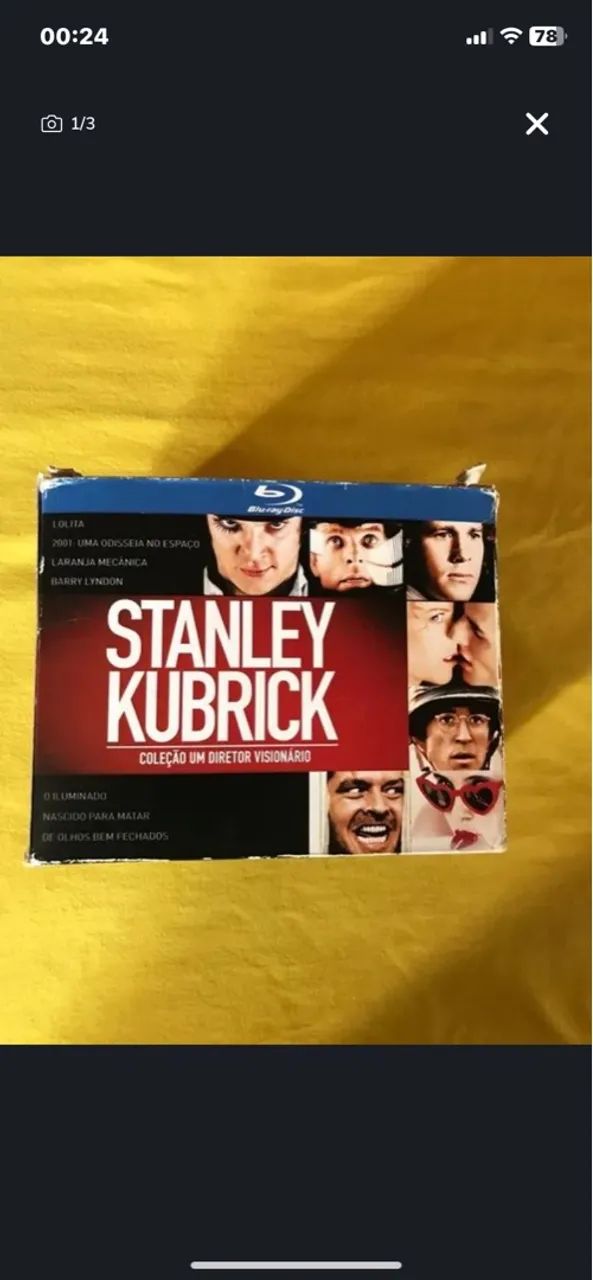 Coleção Completa de Filmes de Stanley Kubrick em Blu-Ray