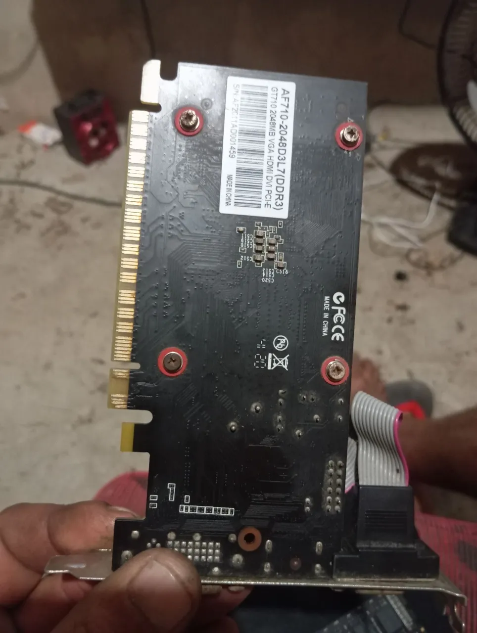 Placa de vídeo geforce de 2 gigas