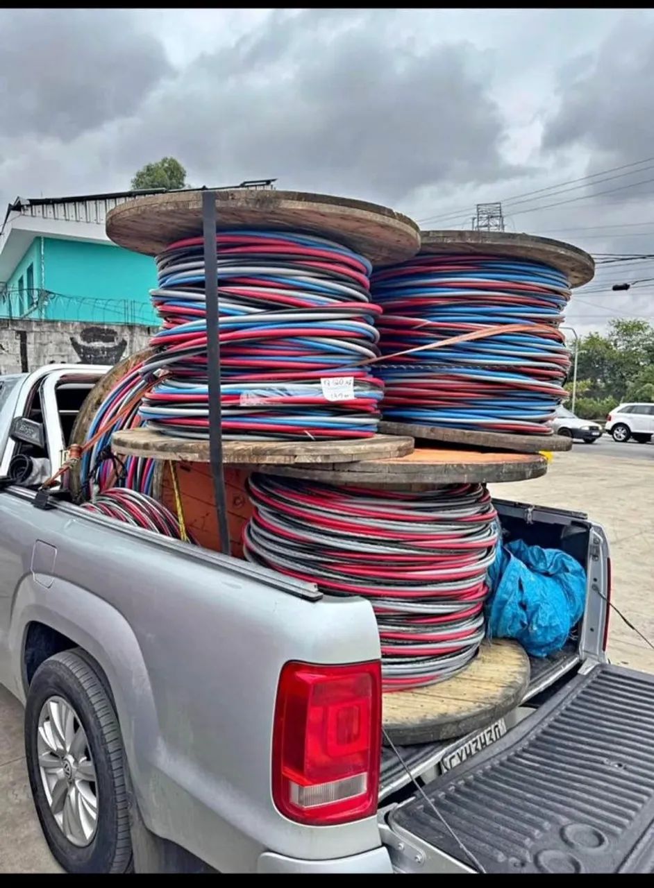 Cabos elétricos para instalação duplex triplex quadruplex ramal aluminio