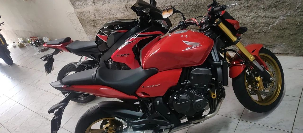 Honda CB 600-  2013/2014 Vermelha - Impecável - Foto 4