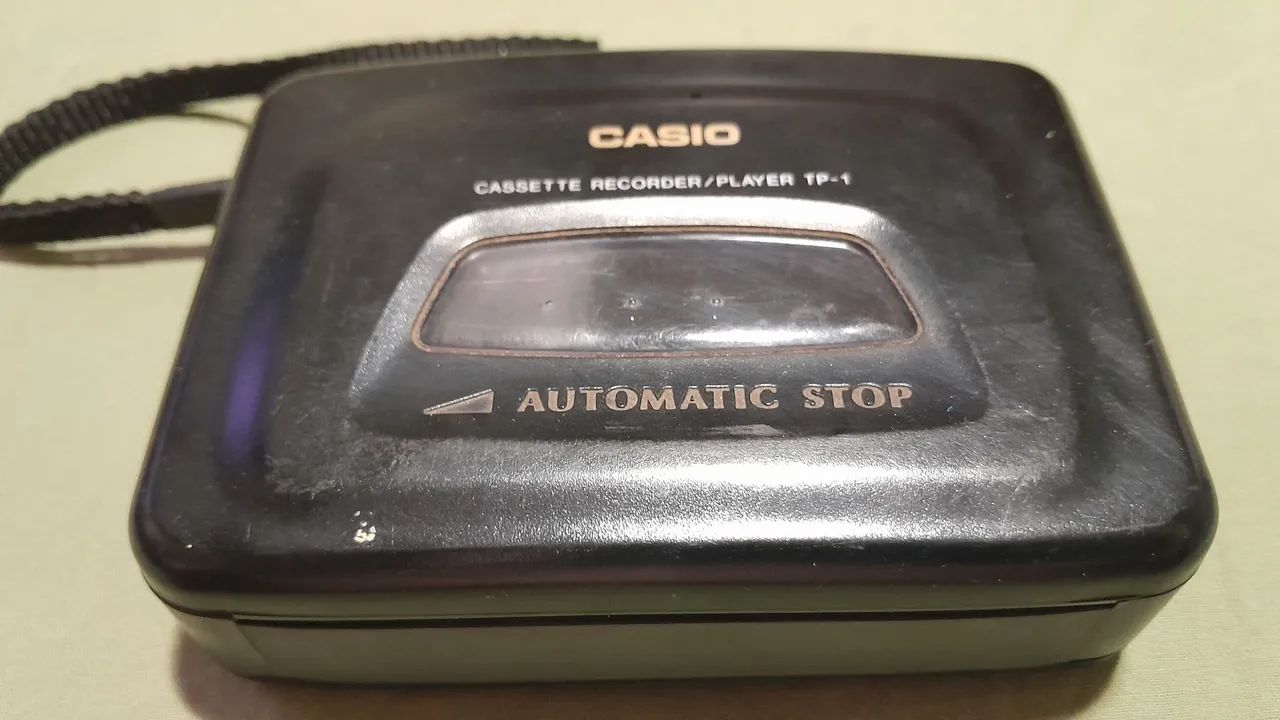 Casio Cassette Recorder/player Tp-1 - Foto 4