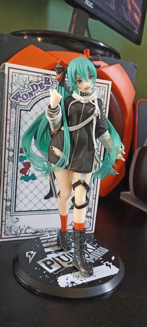 Action Figure Hatsune Miku - Punk fashion  - Foto 3