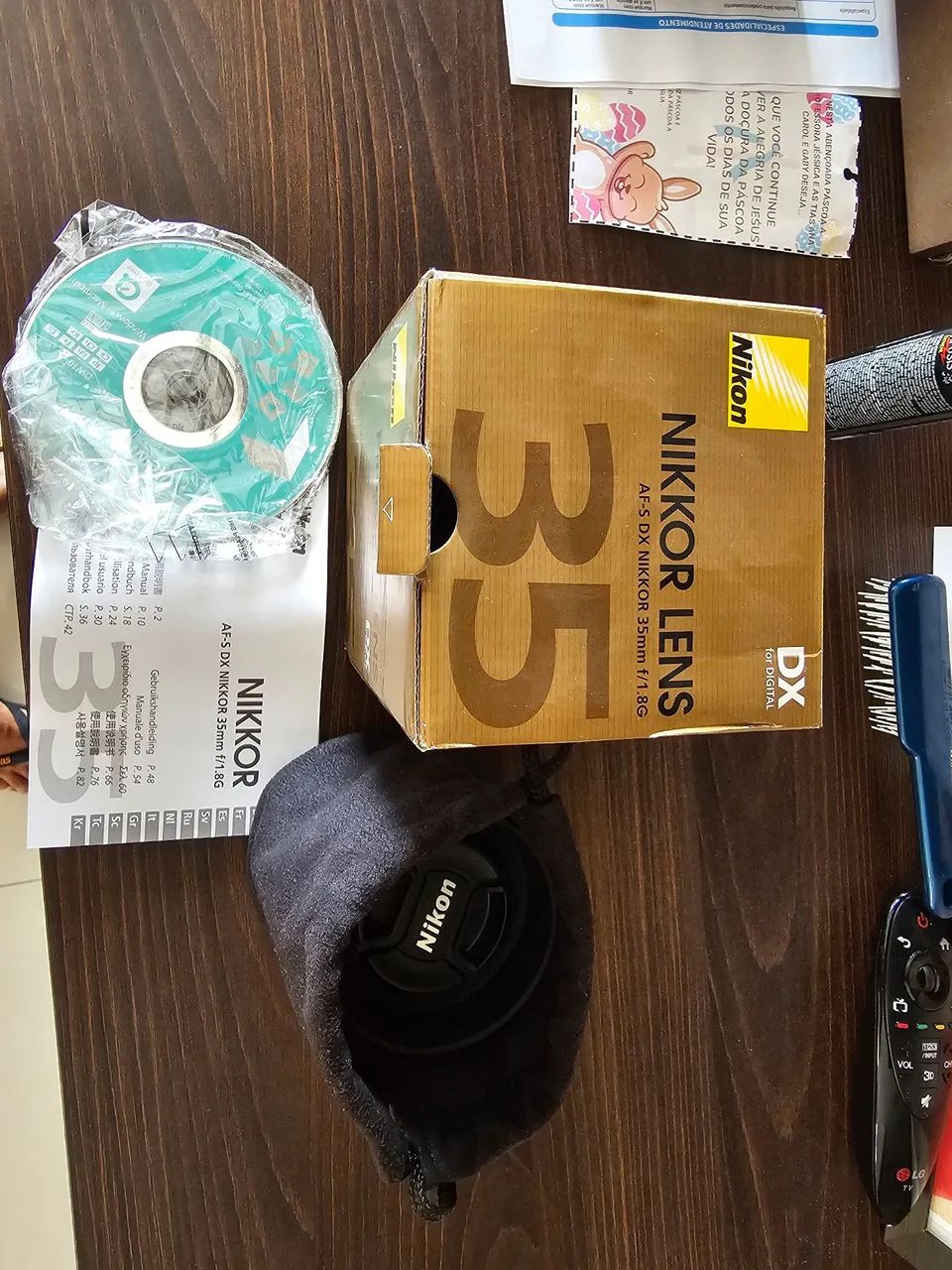 Lente Nikon AF-S NIKKOR 35mm 1:1.8G DX - Foto 3