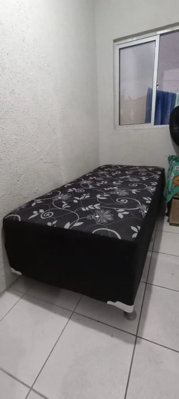 Vendo cama box nova  ou troco por beliche e mais uma volta em dinheiro 
