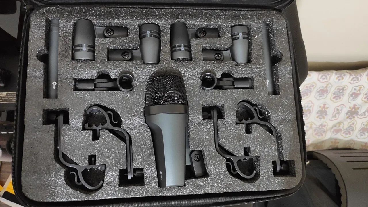 Kit de Microfones de Bateria E600 - Foto 2