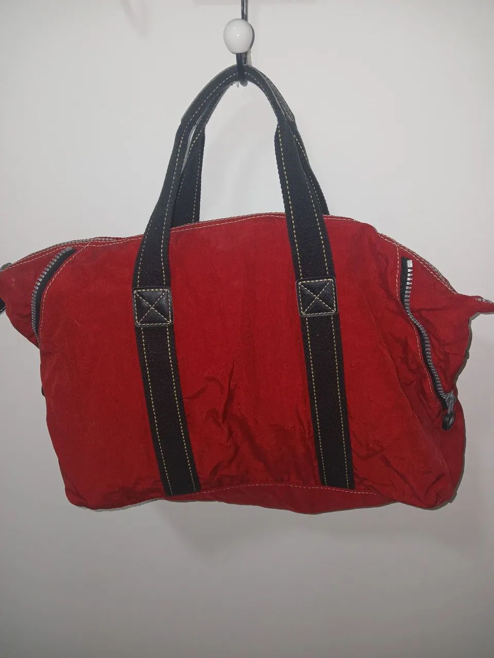 Bolsa Kipling Vermelha Original - Foto 2