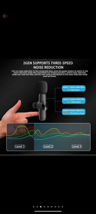 Microfone de Lapela para Iphone - Foto 3