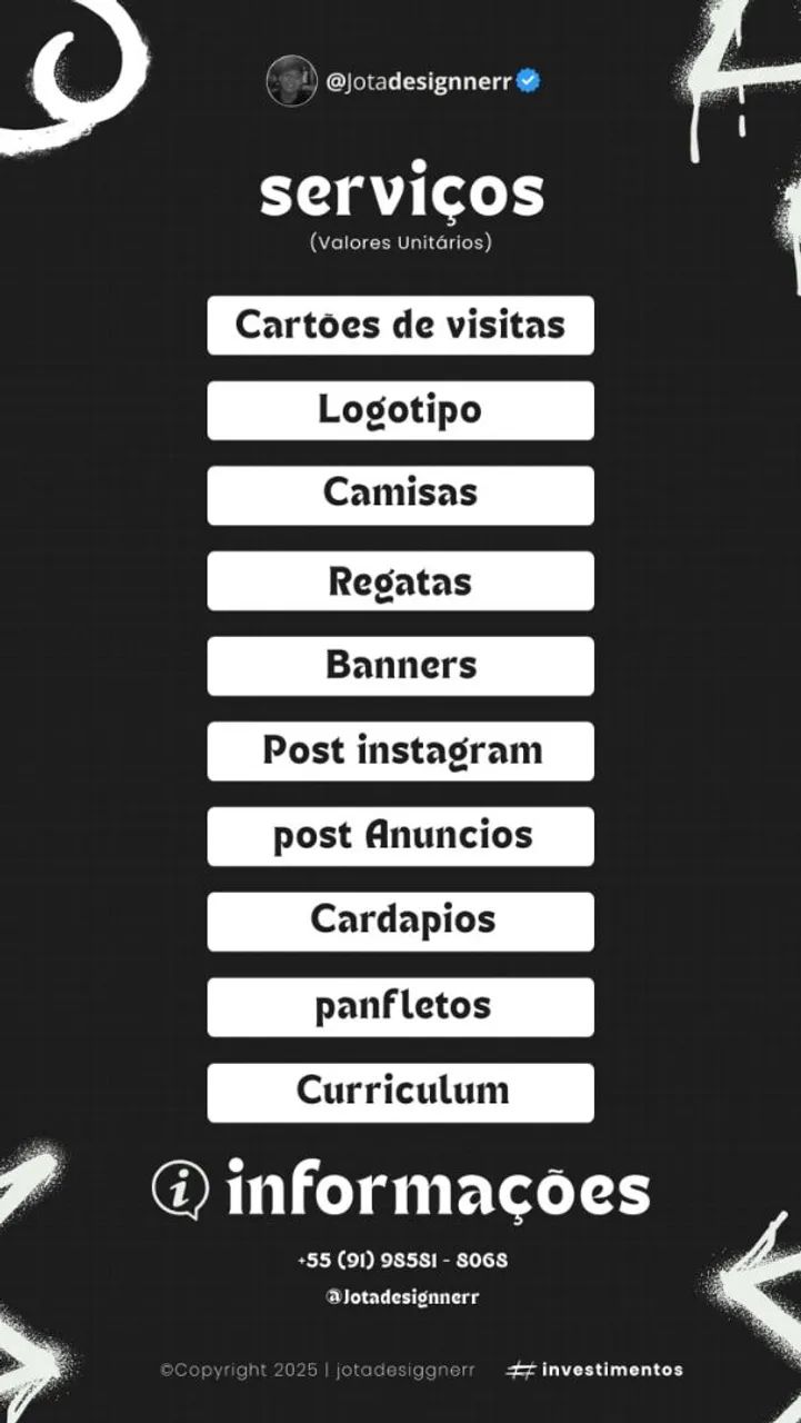 Designer Gráfico Profissional | Social Media | Posts para Instagram e Criativos Vendedoras