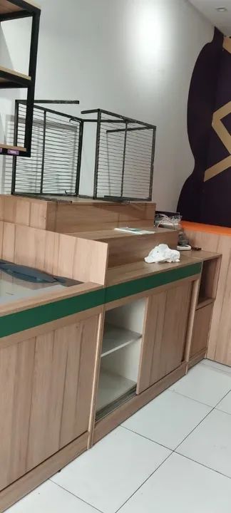 Bancada para Adicionais para loja de Açaí  ou Sorveteria