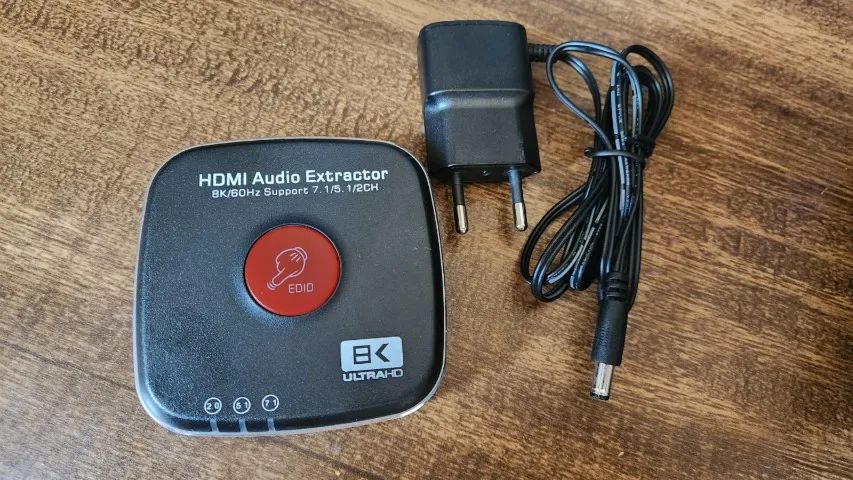 HDMI 2.1 Audio Extractor 8K 7.1 for PlayStation and Xbox