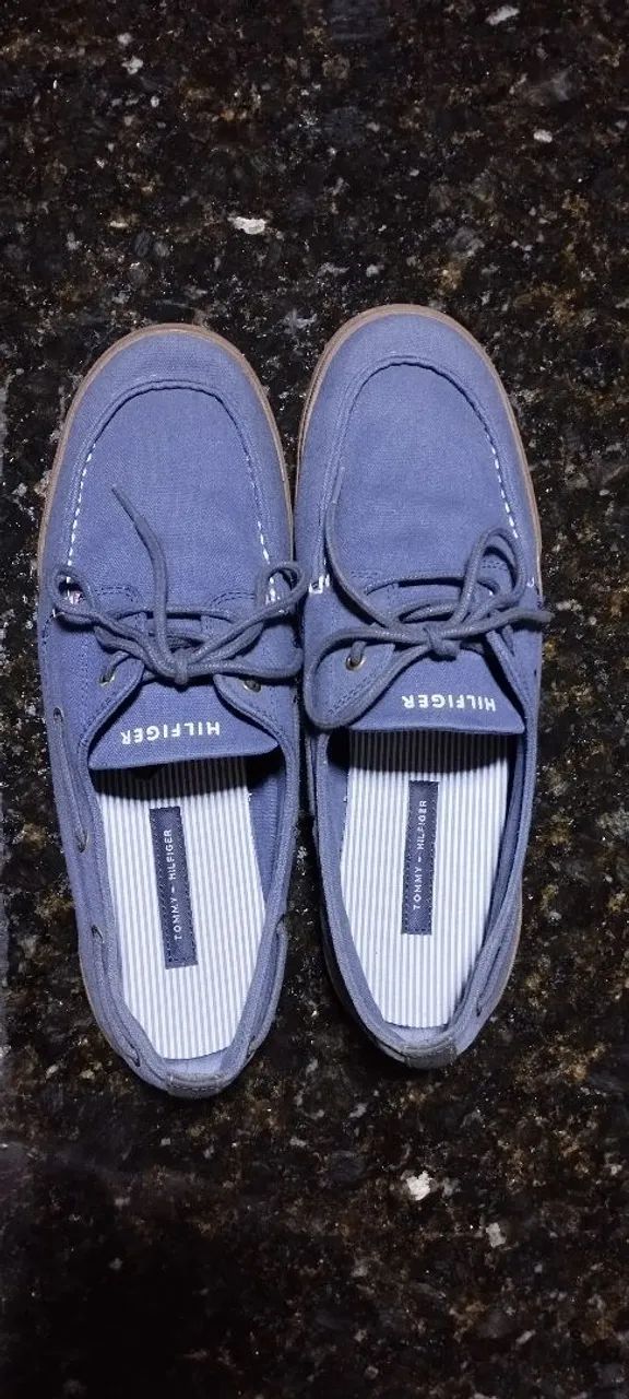 Tênis Tommy Hilfiger Azul N 45 (SEMINOVO) - Foto 3