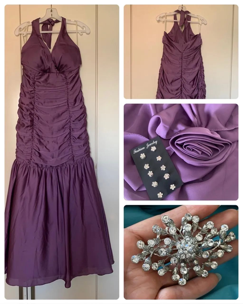 Vestido Festa Roxo - Foto 3