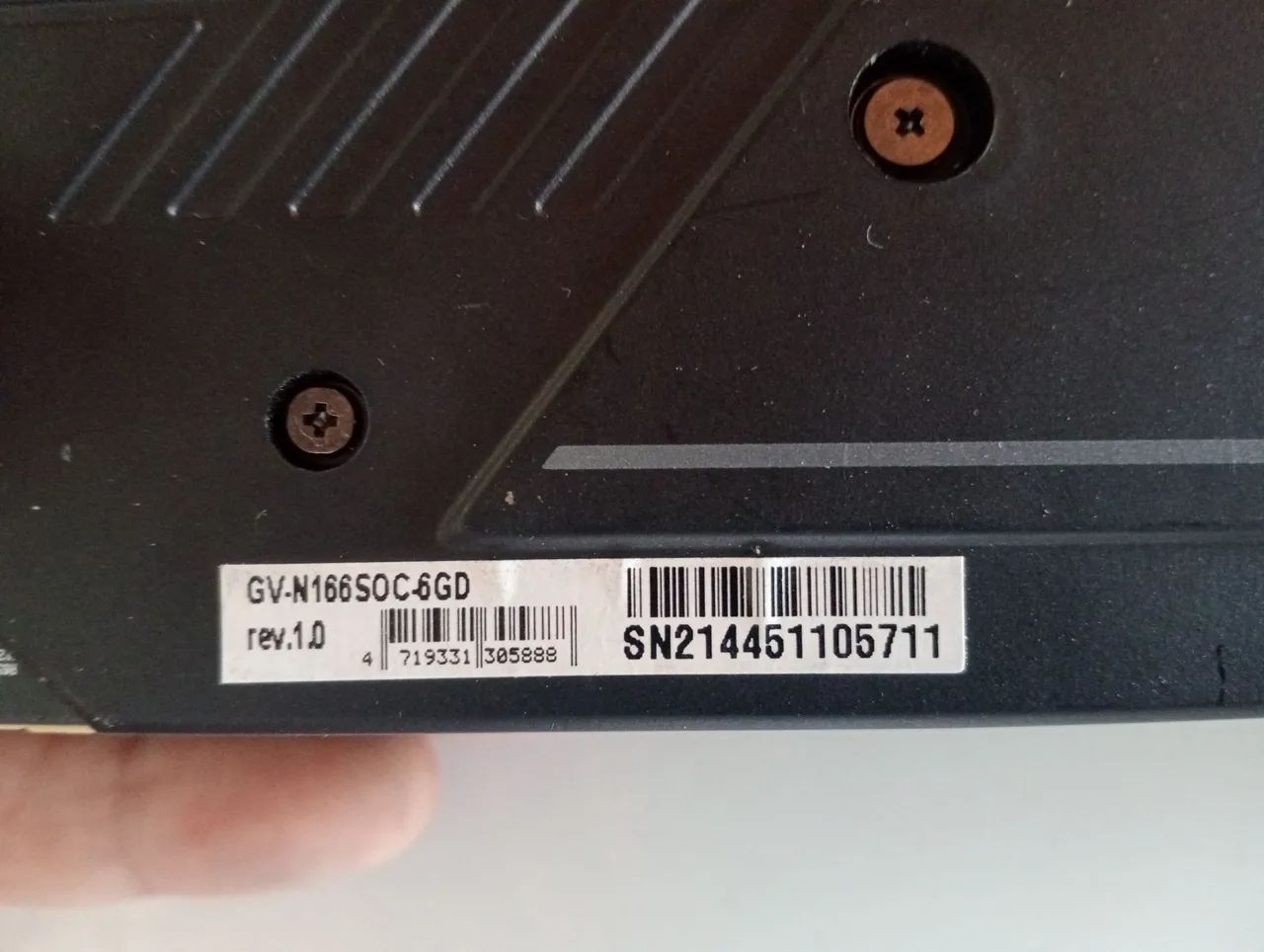 Placa GTX gigabyte 1660 oc 6g (nova) - Foto 5