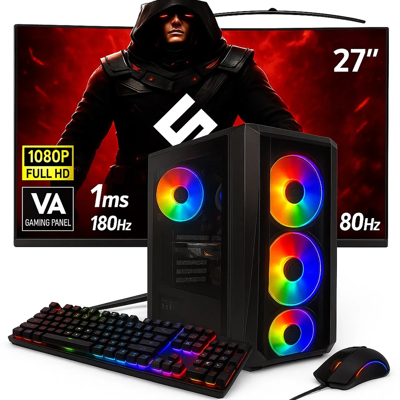 OPORTUNIDADE!! Vende-se PC gamer com acessórios