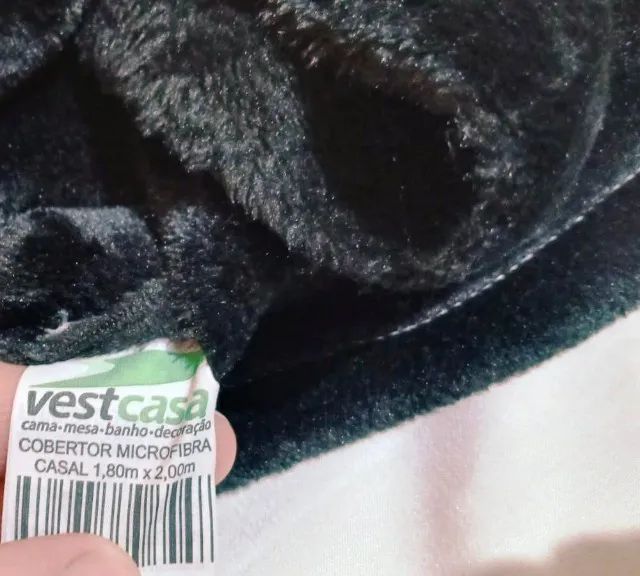 Cobertor de casal 1,80mx2,00m VestCasa - Foto 2