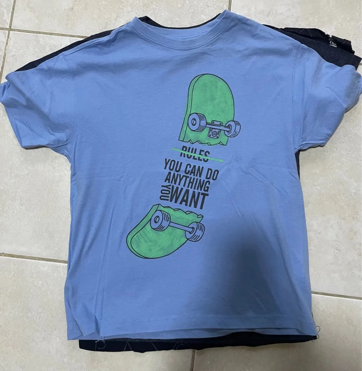 5 Camisetas Infantis - Minecraft, Skate, Harry Potter e Shido Code - Foto 4