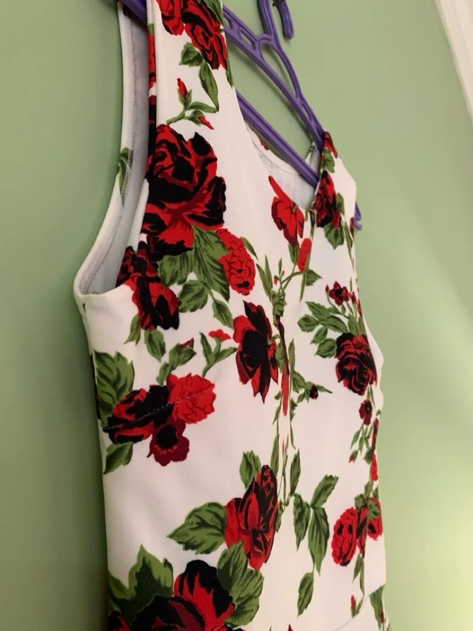 Blusa Floral - veste P e M - Foto 3