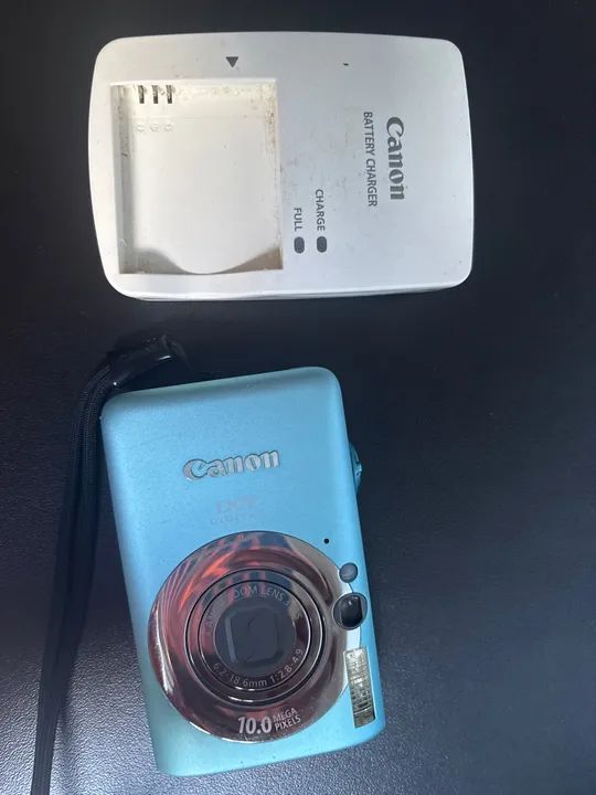 Câmera Digital Canon 10.0 MP com defeito