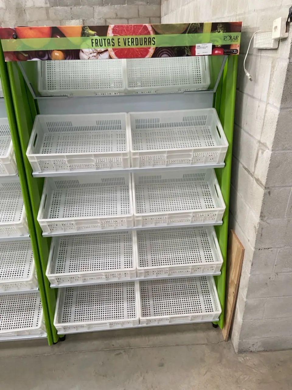 VITRINE HORTIFRUTÍCOLA 1,30M COM 08 CX - POLAR - Foto 3