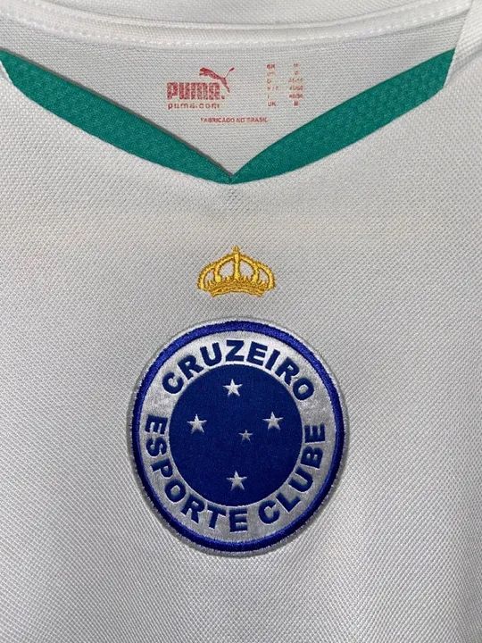 Rara Camisa Cruzeiro Goleiro 2008 Puma #1 Fábio  - Foto 4