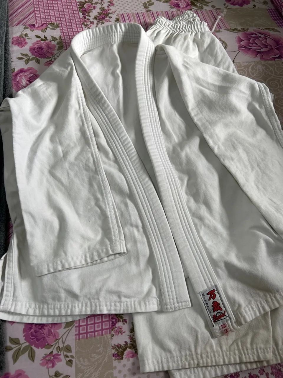 kimono infantil tamanho M2 usado - Foto 2