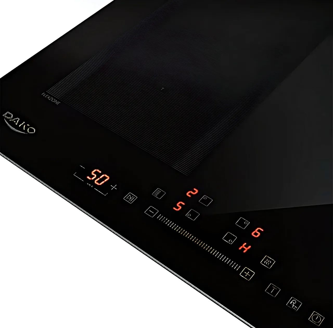 Cooktop de Indução 4 Bocas Preto com Zona Flexível Dako Diplomata - 220V - Foto 4