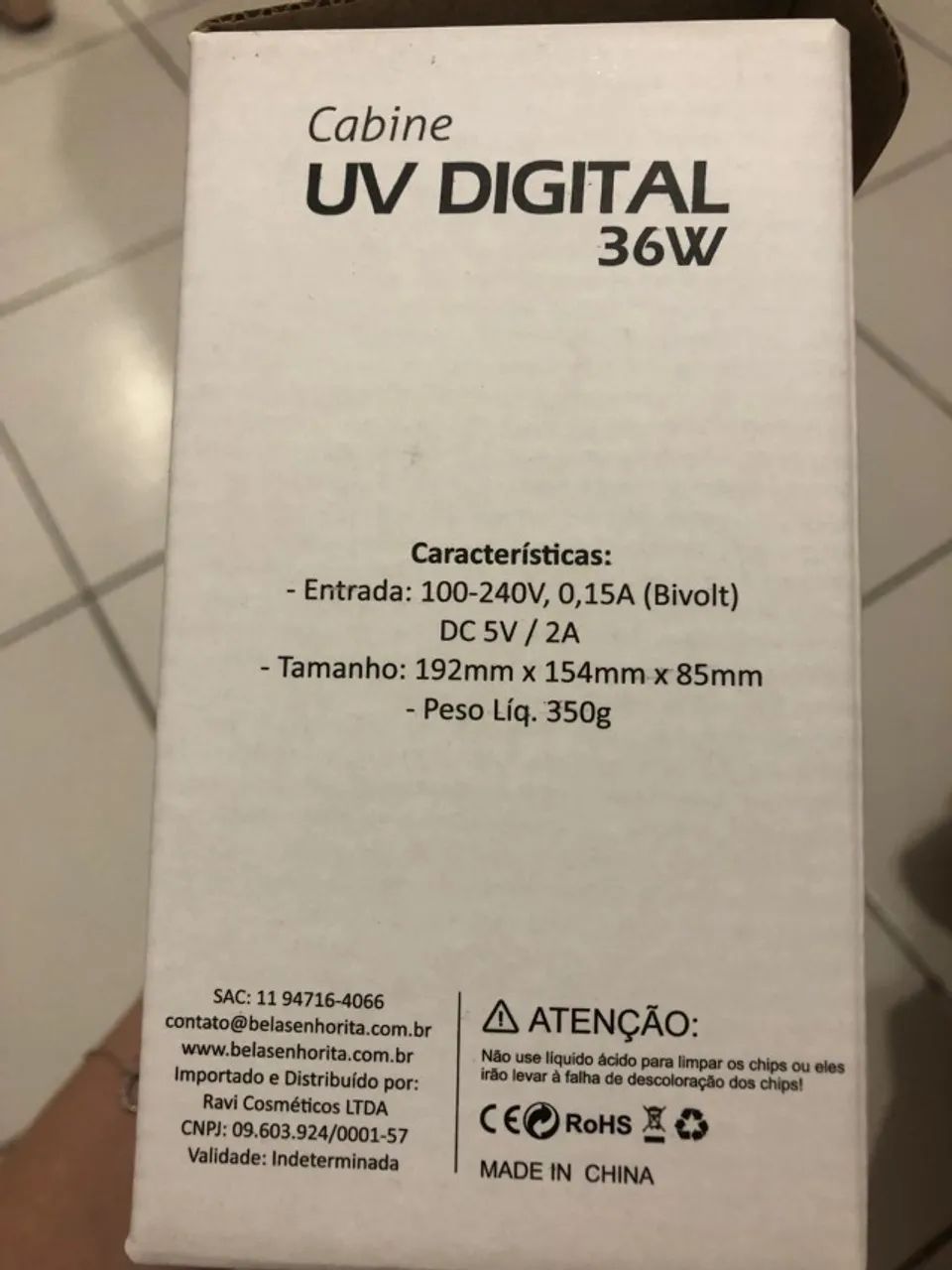 Cabine UV para unhas digital - Foto 4
