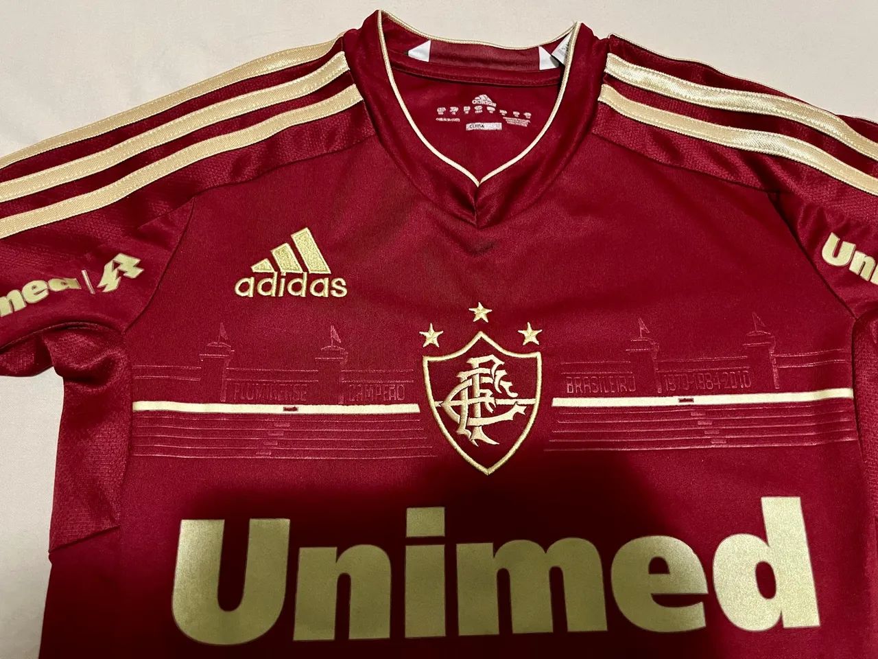 Camisa do Fluminense Adidas grená  - Foto 3