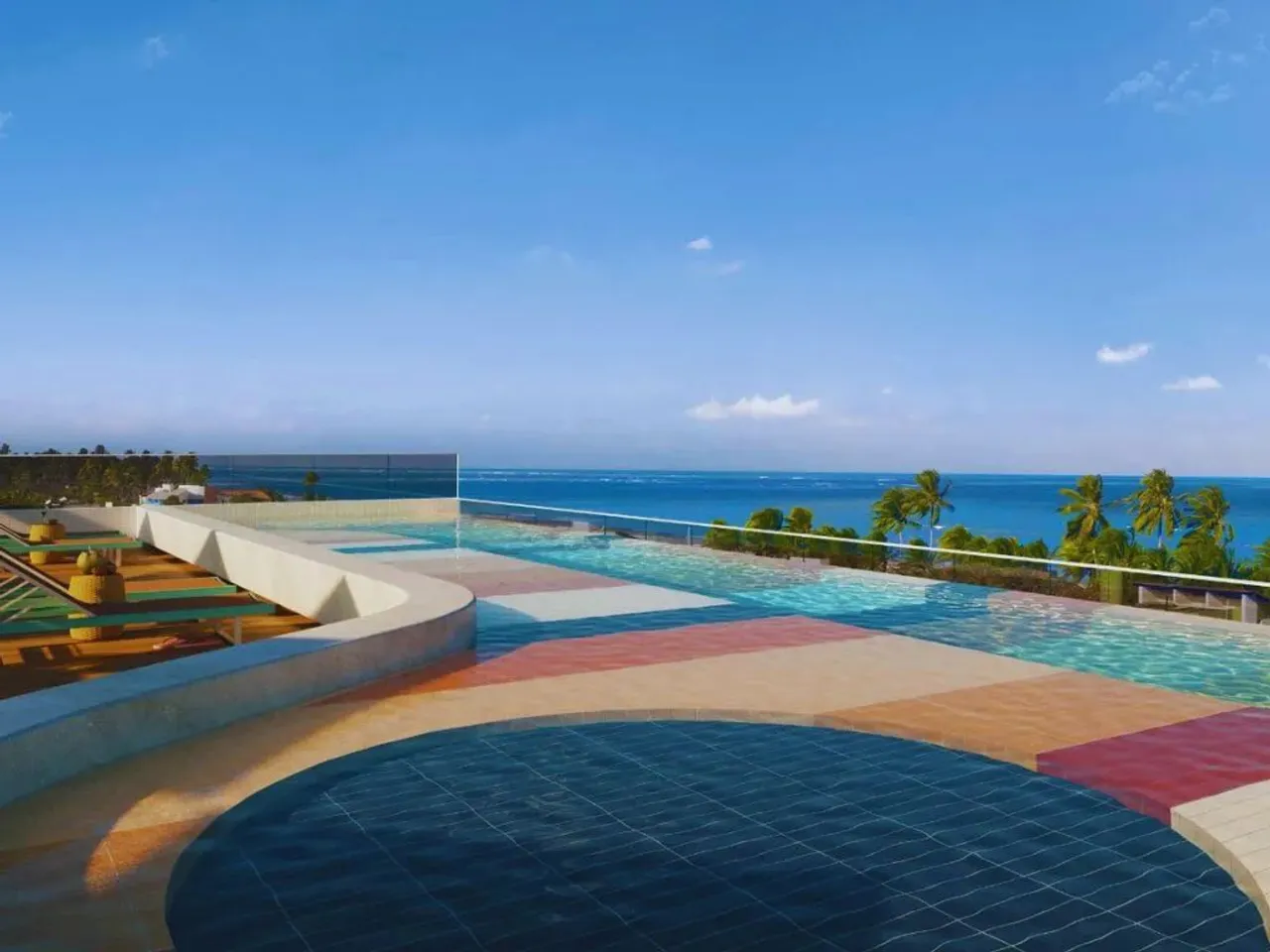 STUDIOS com grande Rentabilidade, Beira Mar, charme e localização privilegiada no Mila Ro