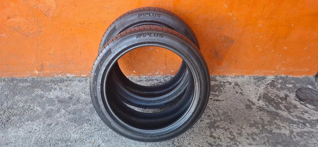 Par de Pneus Aro 19 Aplus 235 x 45 A610_Aceito Cartão