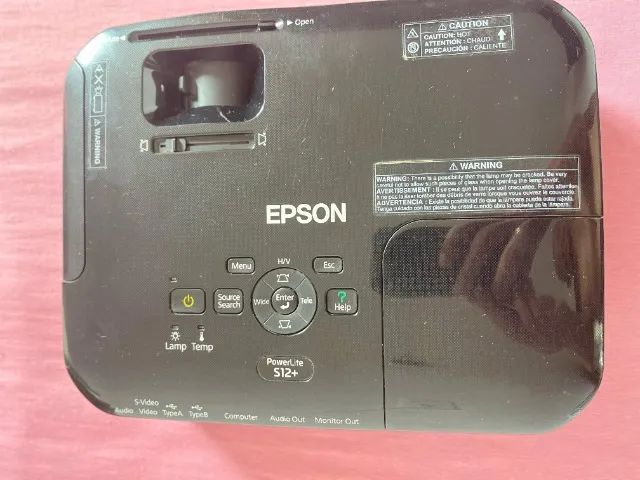 Projetor Data Show Epson Powerlite S12+ - Foto 3