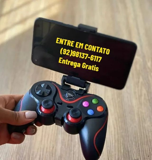 Controle Joystick Android Para Celular Gampepad - Entrega das 9 até as hrs22