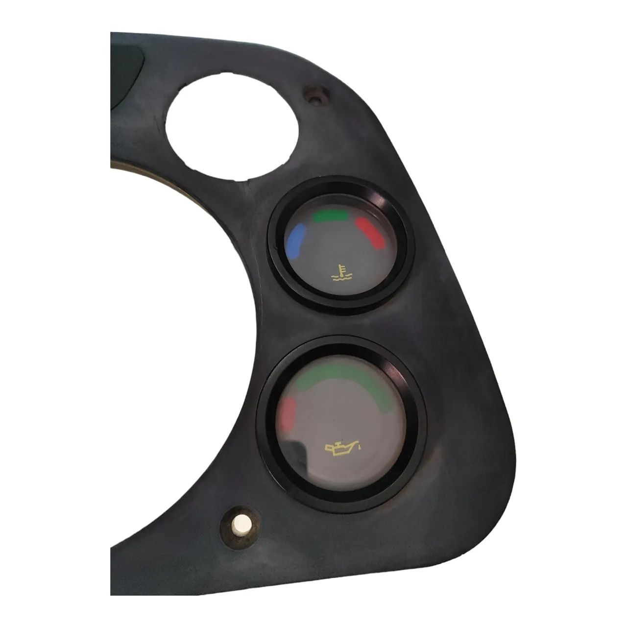 Moldura Painel De Instrumentos Cam Mb 1318 C/ Avaria  E1091 Cinza - Foto 4