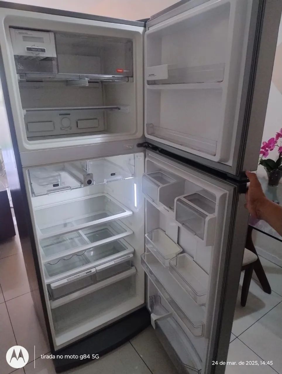 Geladeira Brastemp INOX Frost Free 460 litros, ENTREGA A COMBINAR  - Foto 2