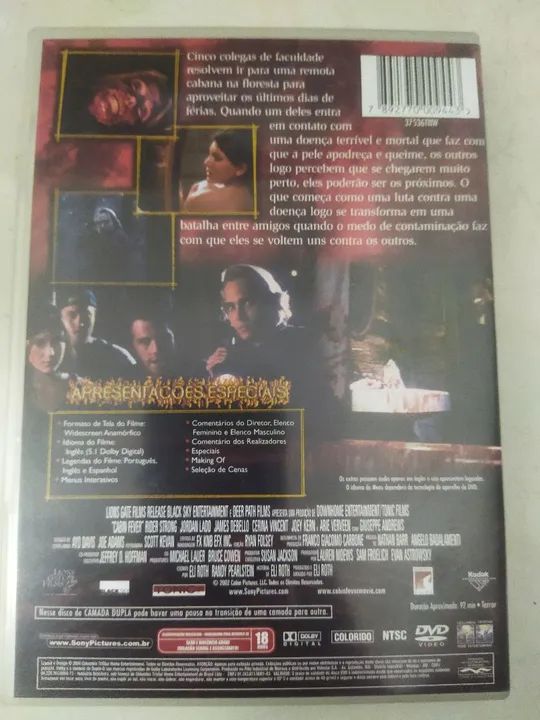 Cabana do Inferno - DVD - Foto 2